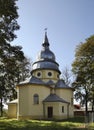 Exaltation of Holy Cross Church in DubieckoÃ¢â¬Å½. Poland Royalty Free Stock Photo